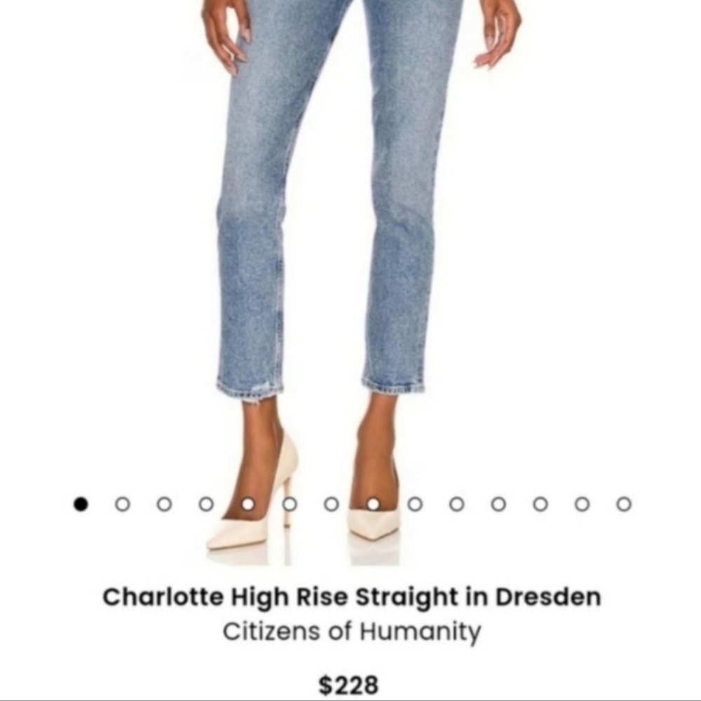 Citizens Of Humanity Light Blue High Rise Jeans